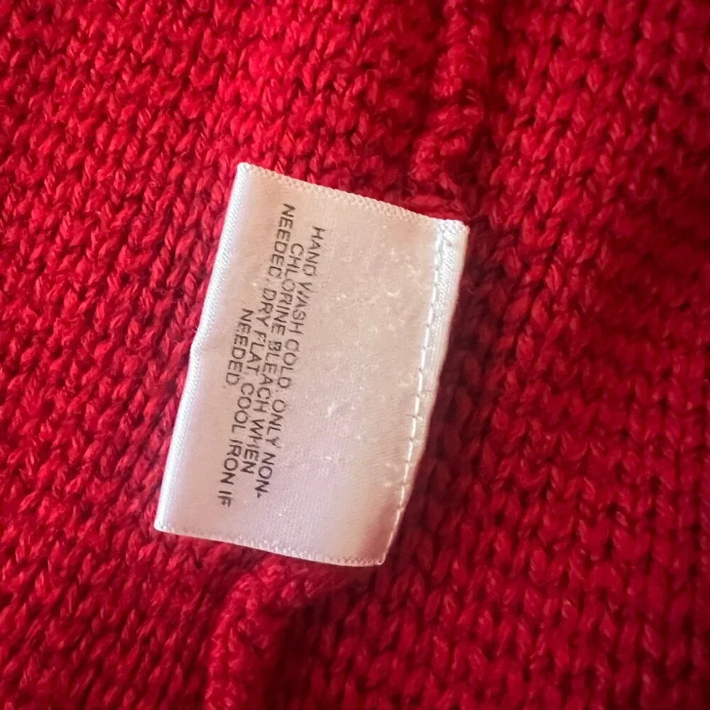 apostrophe Size XL Red Sweater - Picture 5 of 5